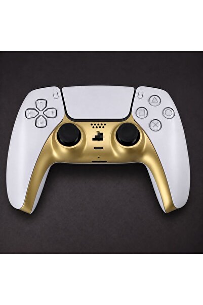POPKONSOL PS5 Dualsense Dekoratif Çıta Renkli Trim Şerit Playstation 5 Kol Aksesuar Altın