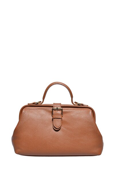 SimpleFind Anna Luchini Geanta piele -Brunella-CONIAC ,Geanta de mana piele n...