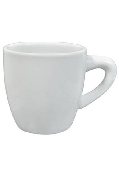 OEM Λευκό Πορσελάνινο Κύπελλο 85ml