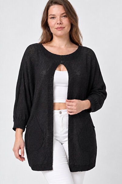 EtkiModa Women's Italian Style Bat Sleeve Oversized Mercerized Knitwear Tunic...
