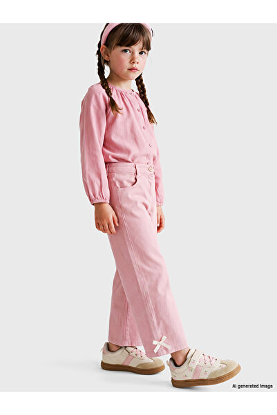LC Waikiki Lcw Kids Girls' Trousers with Bow Detail