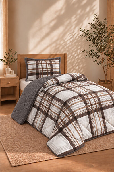 Bikaya Home Merinos Single Comforter Quilt Set |   160X240 cm |   Soft Textur...