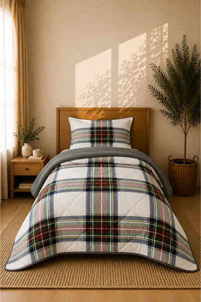 Bikaya Home Merinos Single Comforter Quilt Set |   160X240 cm |   Soft Textur...