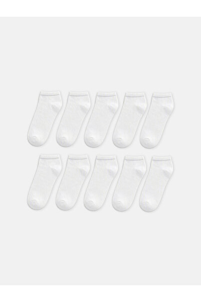 LC Waikiki Nevavm Farkıyla Lcw Dream White Plain 10-Piece Pack Women's Bootie...