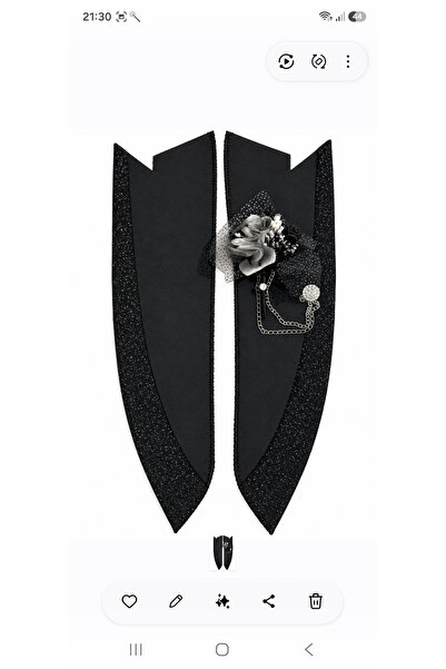 YAĞMUR SANAT TASARIM DAMATLIK TEK YAKA ve ZİNCİRLİ YAKA ÇİÇEĞİ /BLAZER DÜĞME ...
