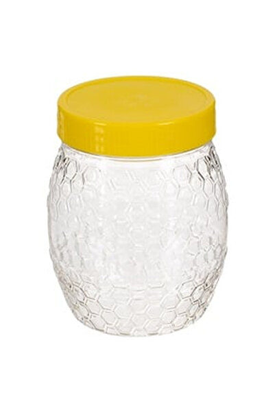 OEM Recipient din Plastic cu Capac Galben pentru Miere 0.7L