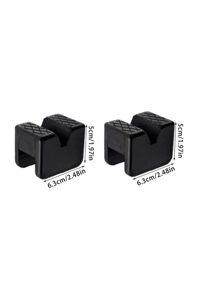 Choice Style C 2PCS 1/2PCS Universal Jack Rubber Support Pad Durable Wear Res...