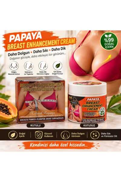PAPAYA Breast Hayalinizdeki Göğüslere Sahip Olun & Büyütücü &Kaldırıcı & Dolg...