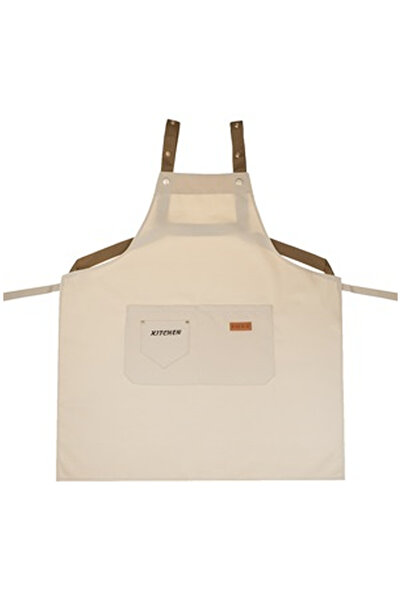 OEM Sort de Bucatarie Bej cu Buzunare "Kitchen Chef"" 55x75cm"