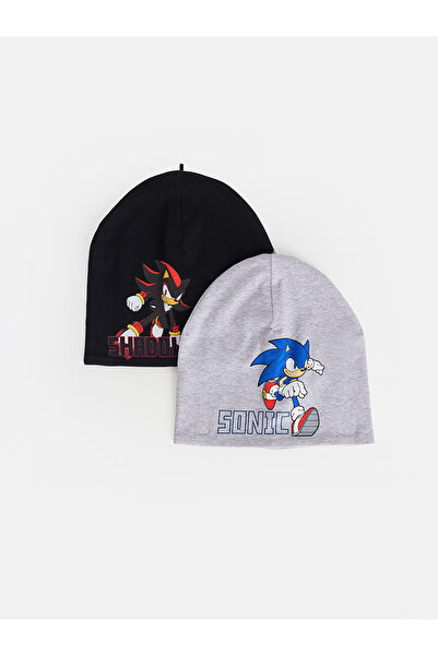 LC Waikiki Nevavm Lcw Kids Gray High Cotton Content Printed Boy's Beanie with...