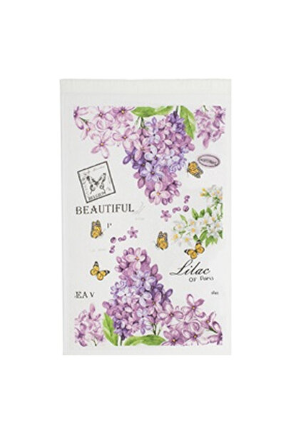 OEM White Cotton Kitchen Towel with Easter Bat Pattern 60x35cm