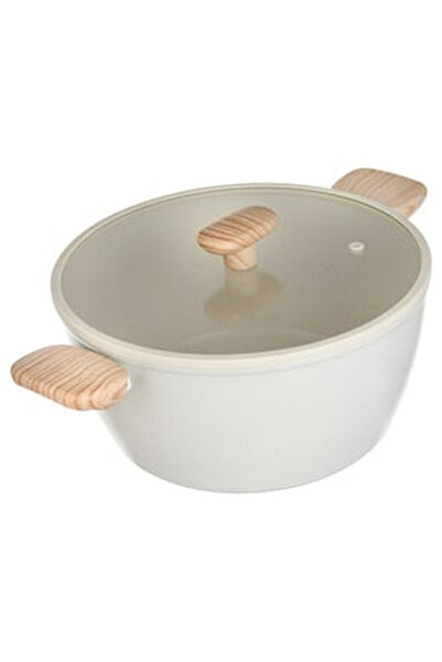OEM Cratita Neaderenta cu Finisaj Ceramic & Capac Ø28cm - 6,4L