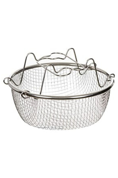 OEM Stainless Steel Basket for Frying Potatoes Ø20x9cm