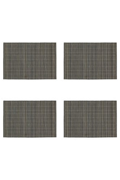 OEM Gray Bamboo Plate Holders 43x30cm - 4pcs
