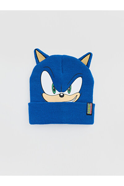 LC Waikiki Nevavm Farkıyla Lcw Accessories Blue Knitwear 3D Boy's Beanie