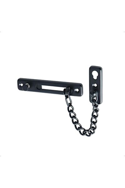 Aputue Door Chain Lock, Black Stainless Steel Security Chaines for Inside Doo...