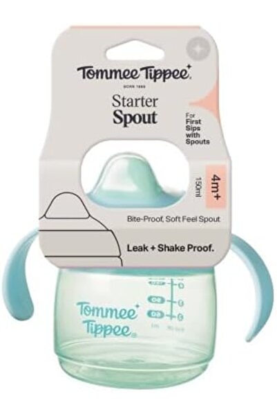 tommee tippee Superstar Sippee Weaning Cup, Babies Sippy Bottle, 190 ml A