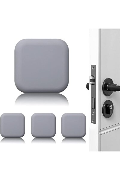 X SPRING Door Stoppers Wall Protector, 4.5cm Thick Crash Pad Buffer Guards, 4...