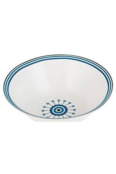 OEM White Porcelain Bowl Tribal Eye 1.8L