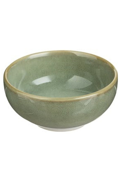 OEM Handmade Ceramic Lime Green Round Sauce & Dip Bowl 90ml