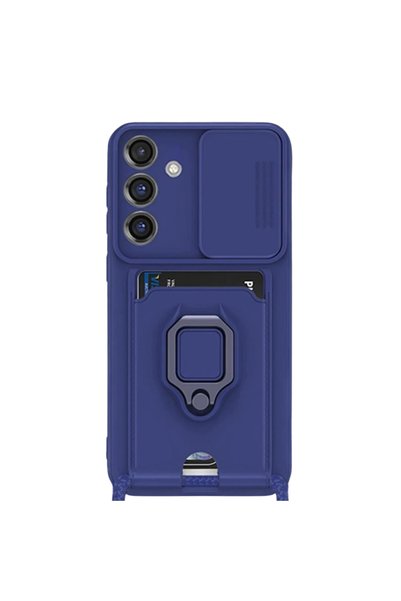 OtoTech حافظة سامسونج جالاكسي S25 بلس من السيليكون مع حلقة زيما لبطاقة العمل ...