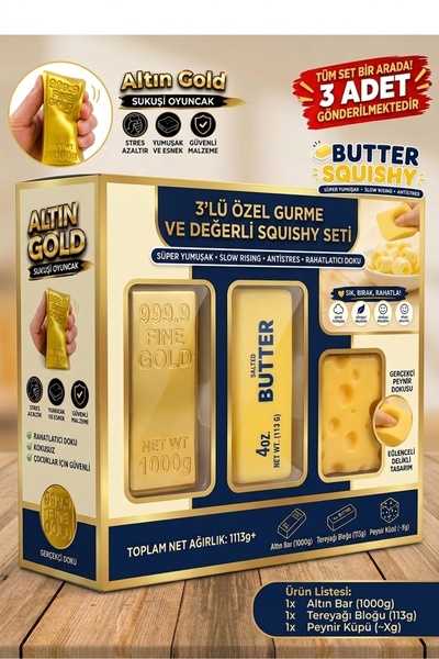 sedux Butter Tereyağı Peynir Sukuşi Altın Bar 1000, 3 Popüler Trend Ürün Bira...