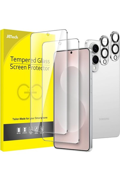 JETech Screen Protector for Galaxy S25 Edge, 2+2 Pack