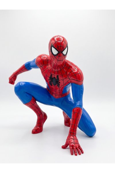 Genel Markalar 3D Baskı Örümcek Adam Figür Dekoratif Model Masa Süs 25Cm