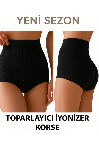 trendform360 Kadın İyonizer Yüksek Bel Külot, Basen, Göbek Korse, V-Control T...