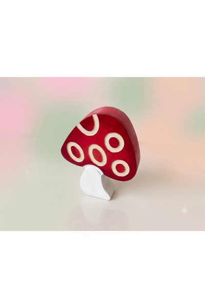 morlalem m 9cm Mushroom, 2-Dimensional Magnet Decoration Silicone Mold K-1625...