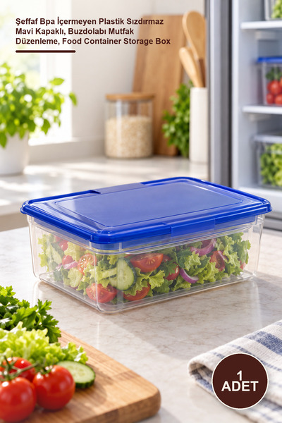 Yenilig 1 Piece Corner Storage Container Set – Transparent Bpa-Free Plastic w...