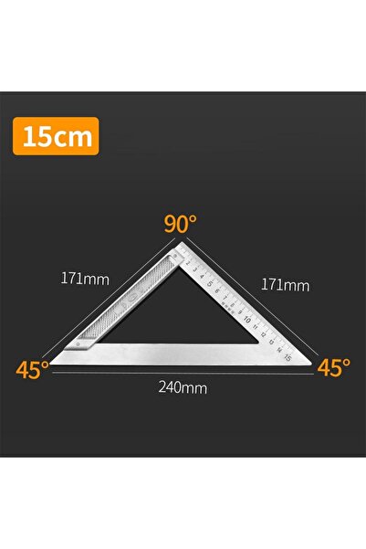 Choice 02-15CM 30/50CM Angle Square Ruler 90 Degree Right Angle Ruler Stainle...