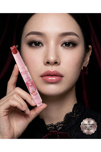Kozmetik Heart Design Glittery Glossy Lipstick - Gothic Lolita Series - Glass...