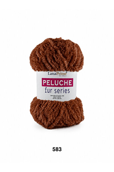 Lanaprime Peluche Velvet Hand Knitting Yarn 100 Gr 110 m Pack of 5