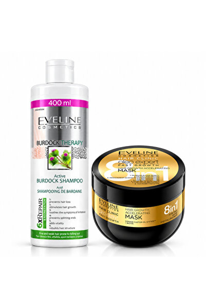Eveline Cosmetics Σετ Eveline Αντι-τριχόπτωσης – Σαμπουάν Θεραπείας Κολλιτσίδ...