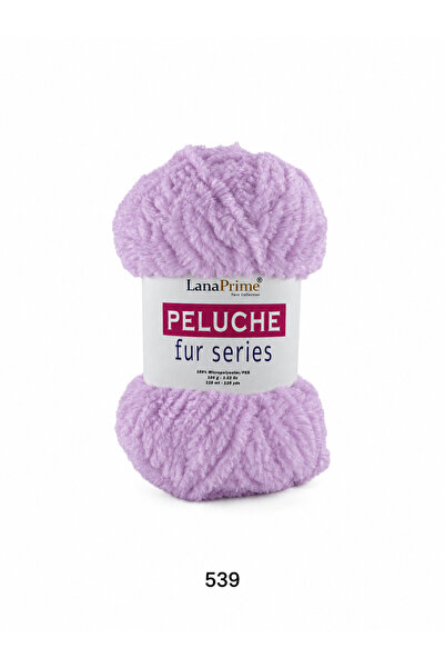 Lanaprime Peluche Velvet Hand Knitting Yarn 100 Gr 110 m Pack of 5