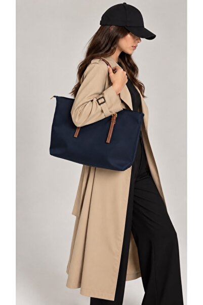 Millacom Büyük İçi Geniş Omuz Çantası, Shopper Çanta, Üniversite için Çanta