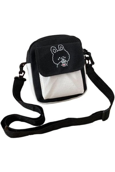 Hannea ® Mini Sling Bag Casual Shoulder Bag Cartoon Kawaii Girls Crossbody Ph...