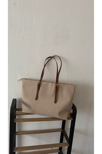 Millacom Large Inside Wide Shoulder Bag, Shopper Bag, Bag for University