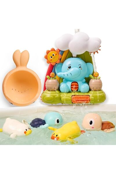 TUMAMA KIDS ألعاب استحمام الأطفال من توماما - ألعاب حمام الأطفال على شكل حديق...