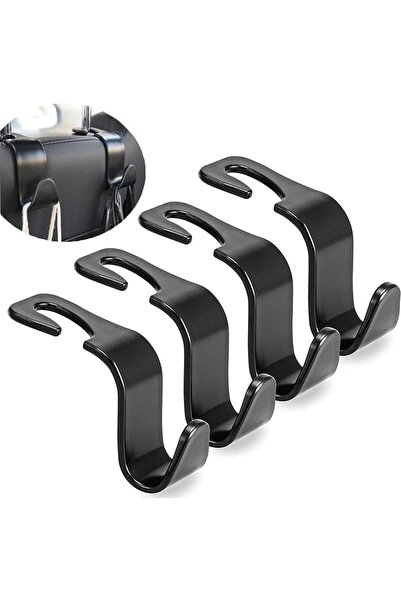 KASTWAVE Car Seat Headrest Hooks,Universal Car Back Seat Organizer Hanger Sto...