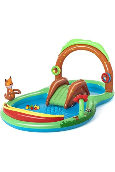 BESTWAY INTERNATIONAL LIMITED مركز ألعاب بيست واي فريندلي وودز 2.95 م × 1.99 ...
