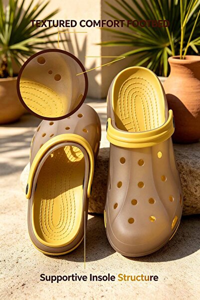 Alnoor Global Store Workshop Ready: Lightweight EVA Mules featuring Breathabl...