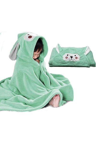 Arabest Baby Hooded Bath Towel,Ultra Soft Microfiber Bathrobe Blanket,Highly ...
