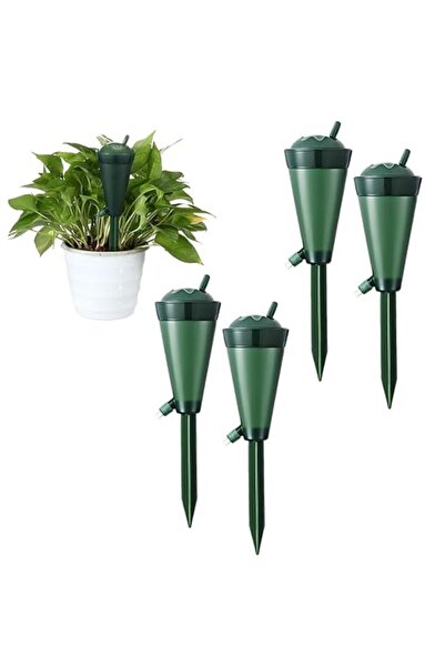 GENERAL Plant Self Watering Spikes 4Pcs, Automatic Watering Devices with Rota...