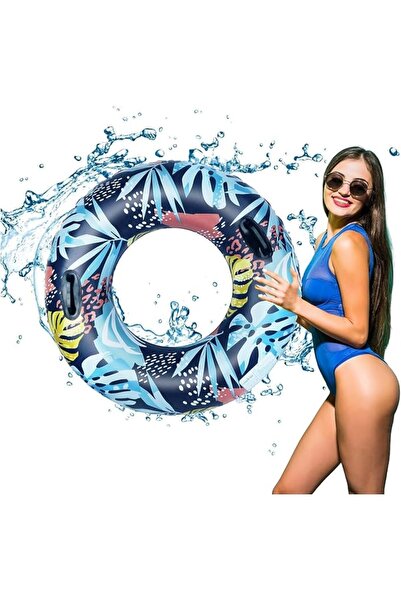 TERRIFI Inflatable Swimming Ring for Adults - Inflatable Swim Float with Hand...