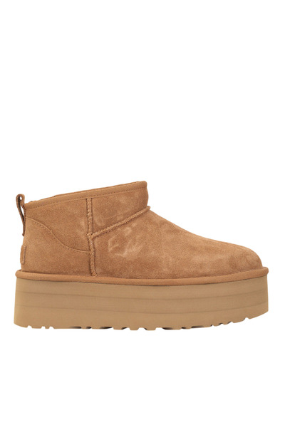 UGG Γυναικεία Classic Ultra Mini Platform Μποτάκια Ταμπά 1135092-CHE