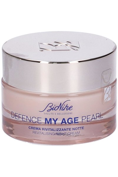 BioNike Defense My Age Pearl, Cremă de noapte pentru față, cu efect de fermit...