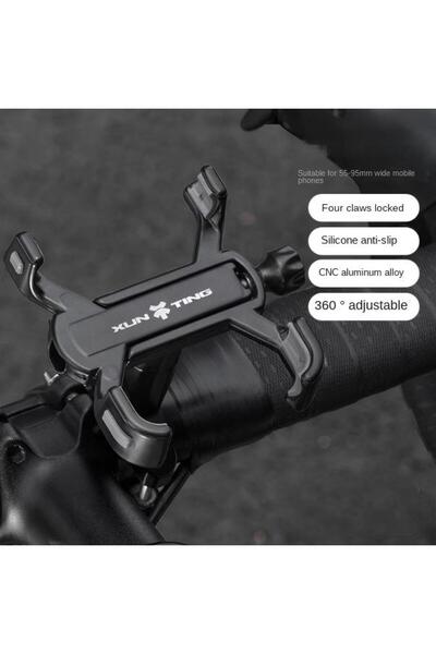 Choice مقود دراجة Xunting 360 °   حامل هاتف للدراجة الكهربائية قابل للدوران، ...