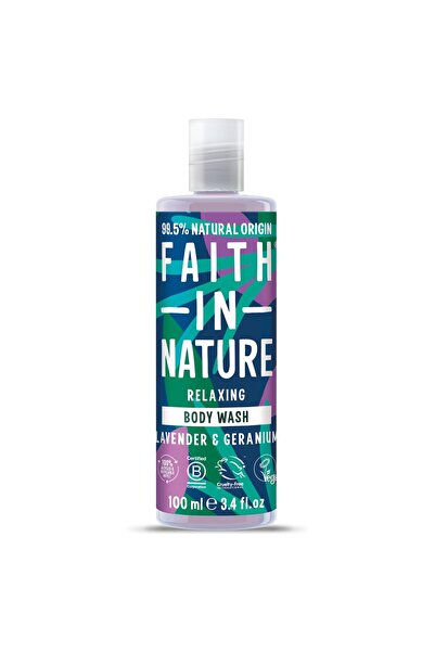 Faith In Nature Λεβάντα & Γεράνιο, Χαλαρωτικό, Αφρόλουτρο, 100 ml
